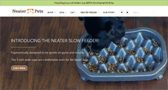 Desktop Screenshot of neaterpets.com
