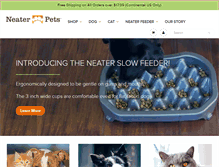 Tablet Screenshot of neaterpets.com